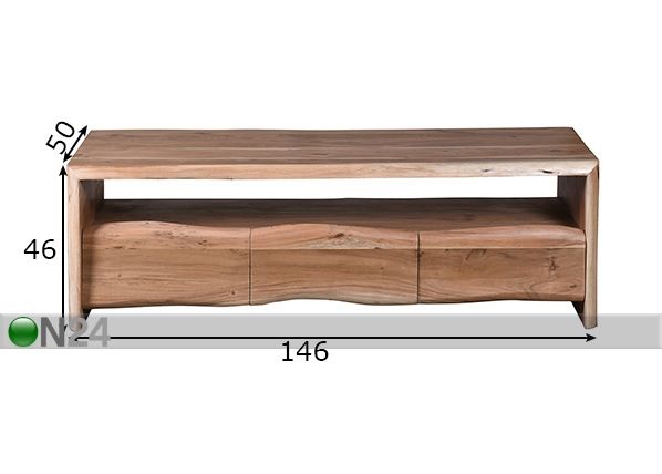 TV-taso Albero mitat