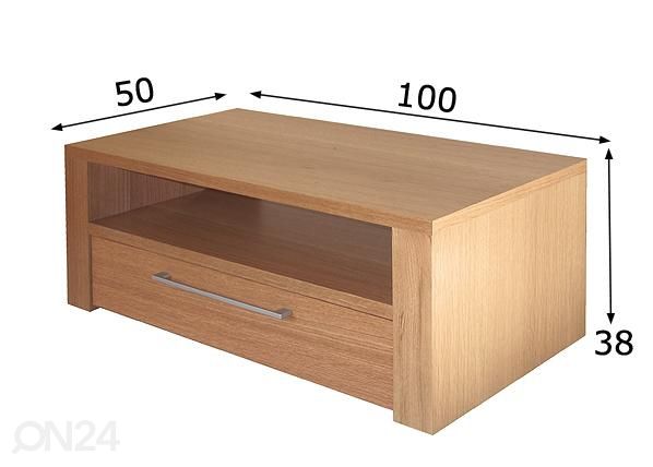TV- taso AM-100 mitat