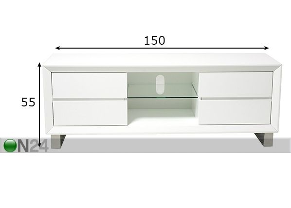 TV-taso BASE mitat