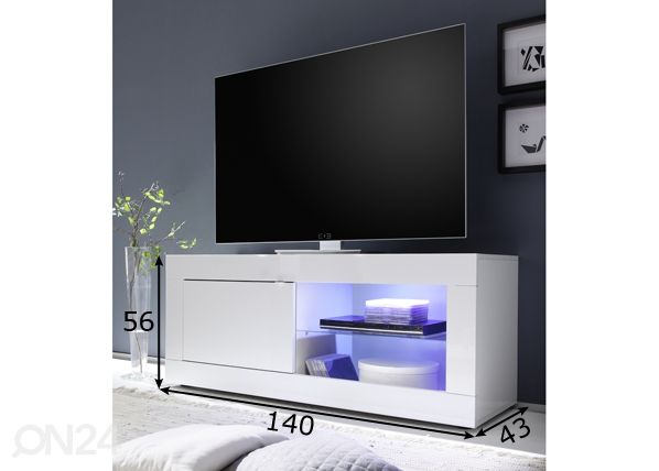 TV-taso Basic mitat