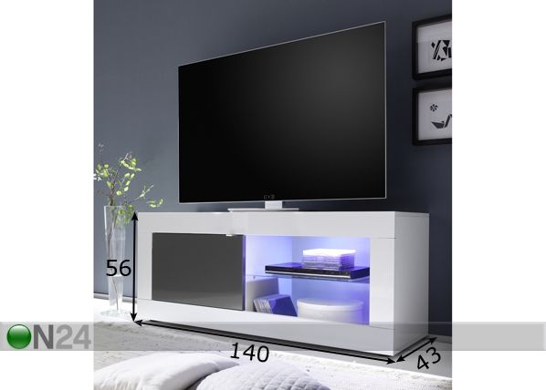 TV-taso Basic mitat