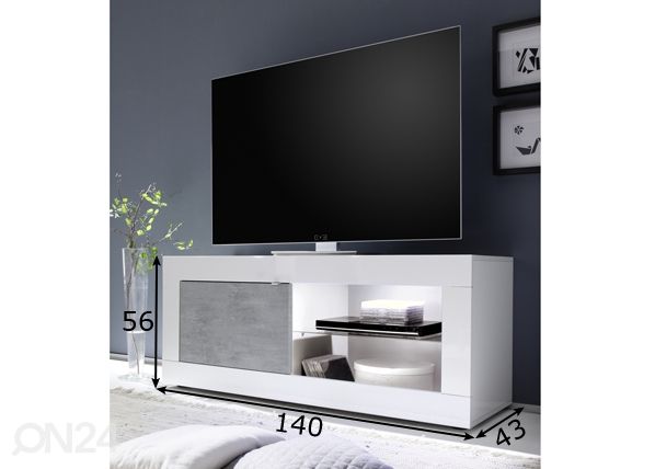 TV-taso Basic mitat