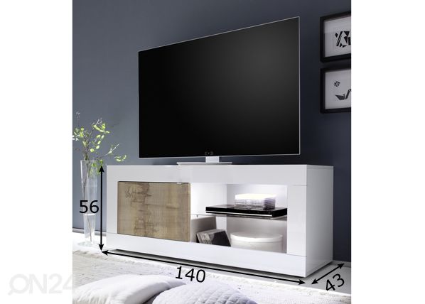 TV-taso Basic mitat
