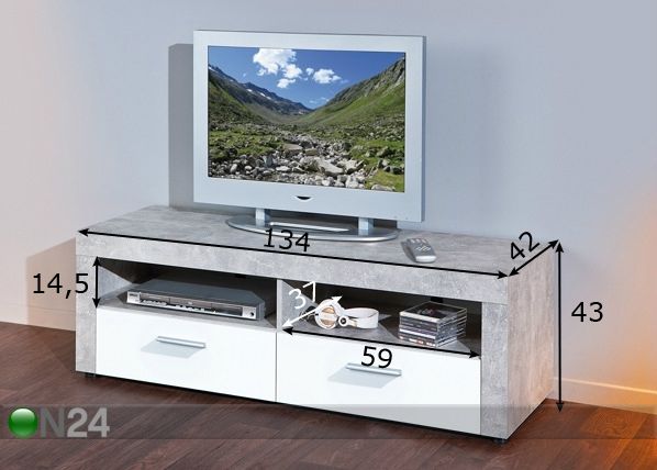 TV-taso BETON 6-3 mitat