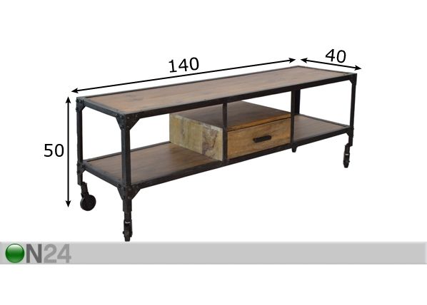 TV-taso BOMBAY mitat