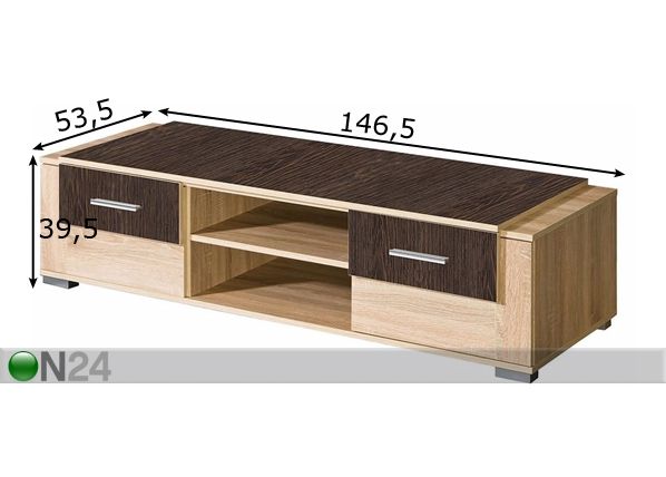 TV-taso C3 mitat