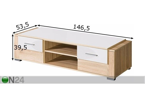 TV-taso C3 mitat