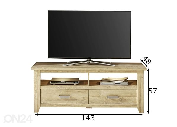 TV-taso Canyon mitat