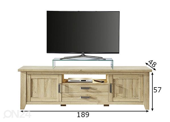 TV-taso Canyon mitat