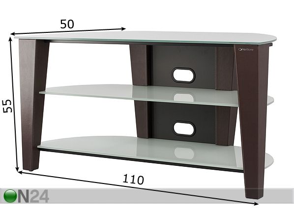 TV-taso CENTURY-CHOCOLAT mitat