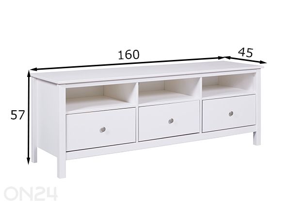 TV-taso Chilly Home 160 cm mitat