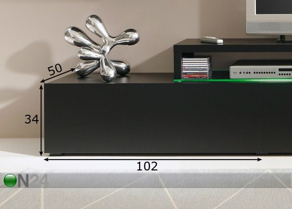 TV-taso COLOUR ART mitat