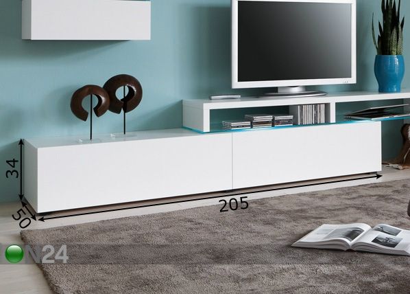 TV-taso COLOUR ART mitat