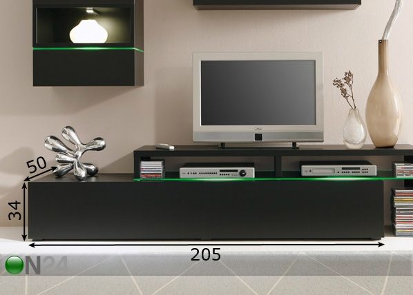 TV-taso COLOUR ART mitat