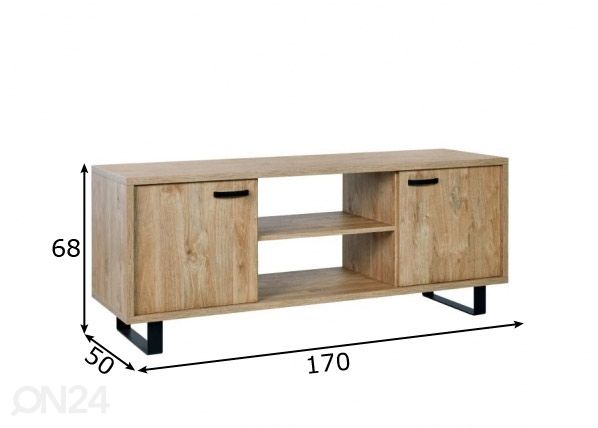 TV-taso Como1 mitat