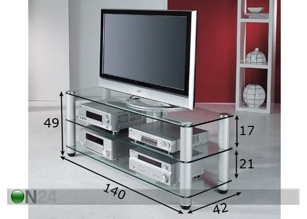 TV-taso CORDOBA mitat