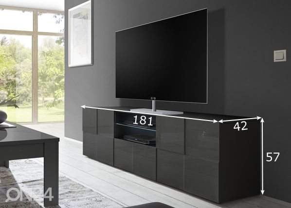 TV-taso Dama mitat