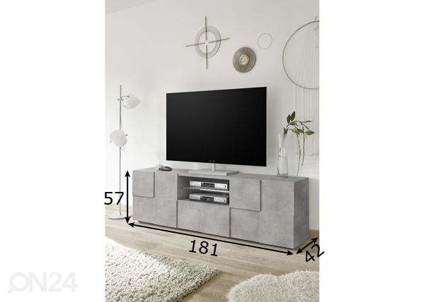 TV-taso Dama mitat