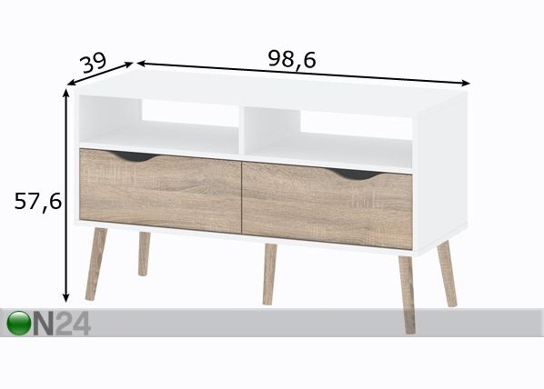 TV-taso Delta mitat