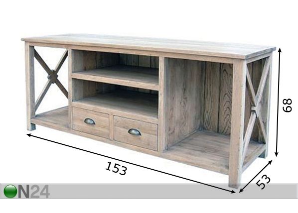 TV -taso DENMARK -09 mitat