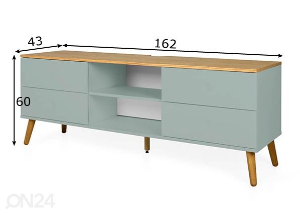 TV-taso Dot mitat