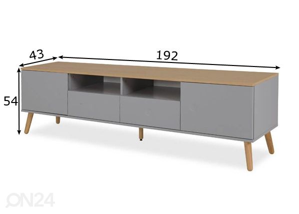TV-taso Dot mitat