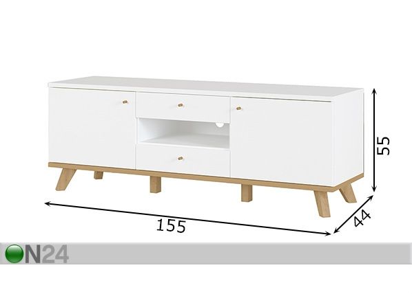 TV-taso Dover mitat