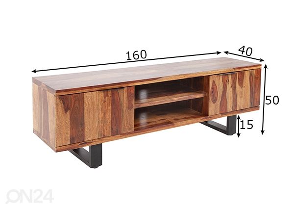 TV-taso Elements II mitat