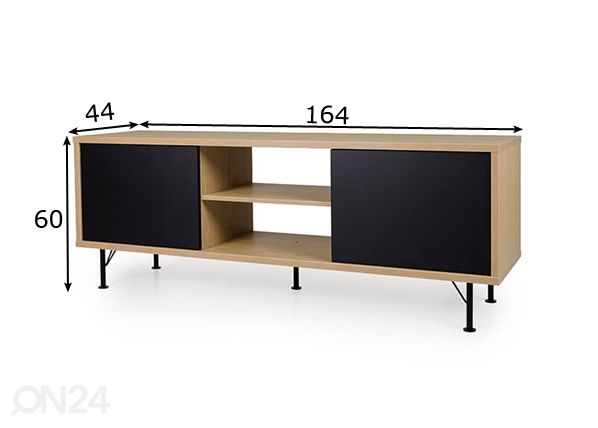 TV-taso FLOW mitat