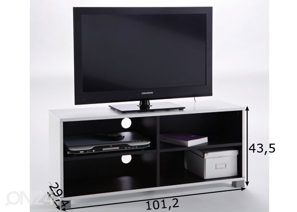 TV-taso GRAFIT mitat