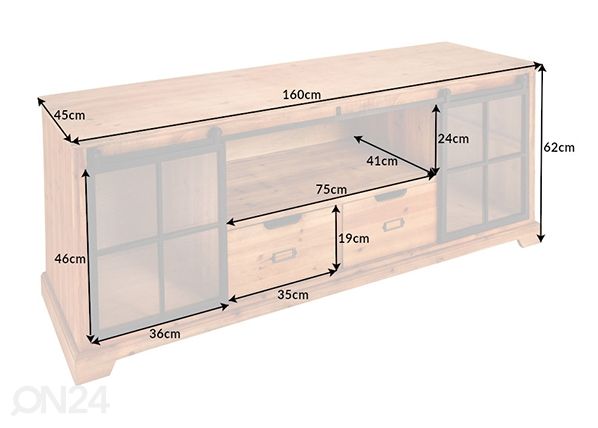 TV-taso Heritage mitat