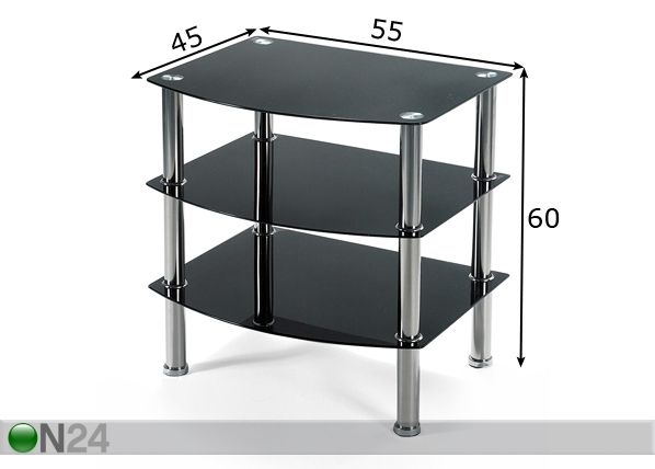 TV -taso HERRIBERT mitat