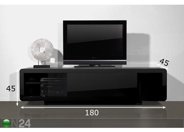 TV- taso HIGHGLOSS mitat