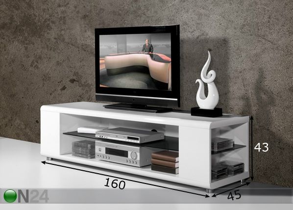 TV- taso HIGHLOSS mitat