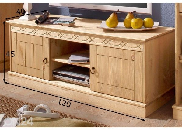 TV-taso Indra 120 cm mitat