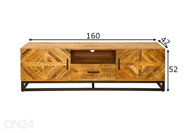 TV-taso Infinity mitat