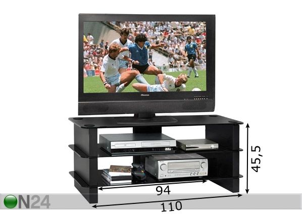 TV -taso KAYMAN RL 4046-G2 mitat