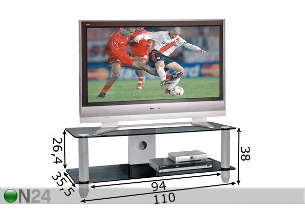 TV -taso KAYMAN RL 90126-G2 mitat