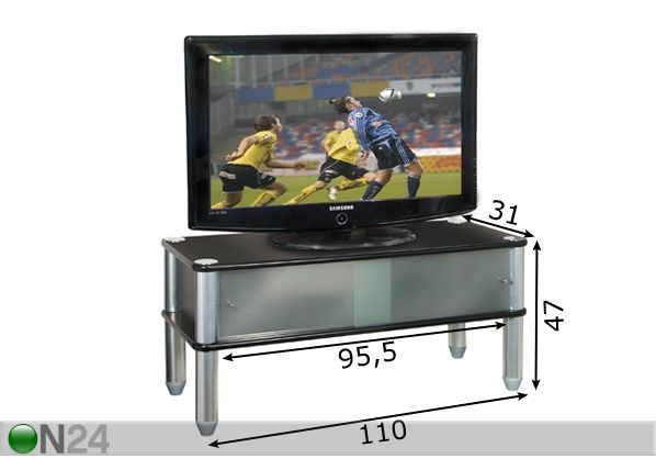 TV-taso KAYMAN RL 90135-2 mitat