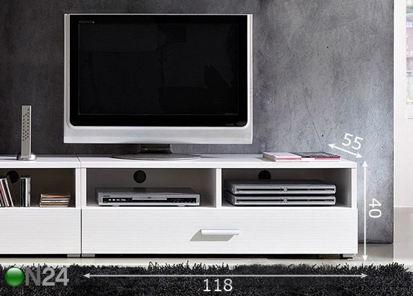 TV -taso LINEA mitat