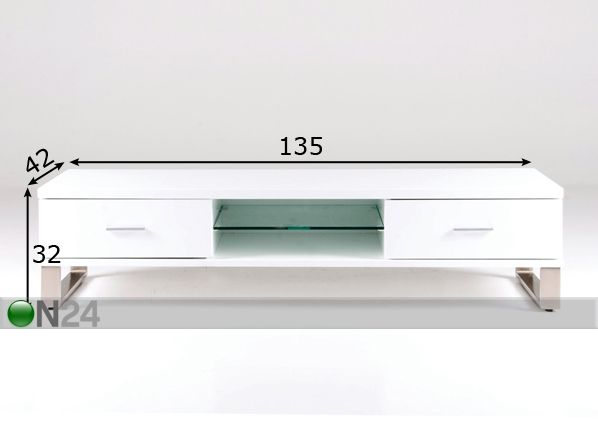 TV -taso LINK mitat