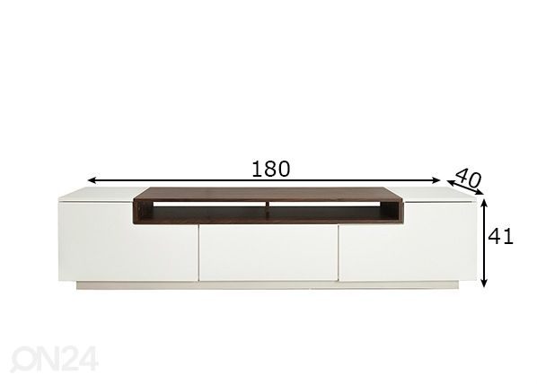 TV-taso Loft mitat