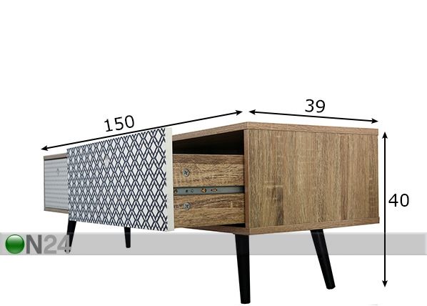 TV-taso Mail Box mitat