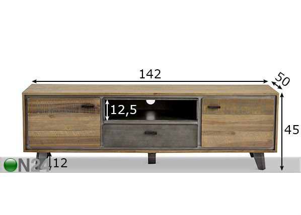 TV-taso MALAGA mitat