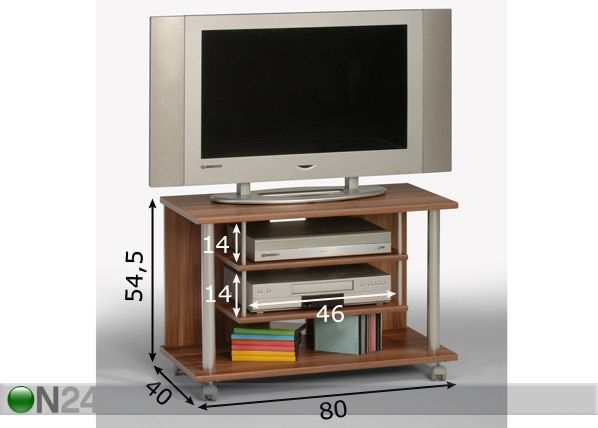 TV -taso MERANO mitat