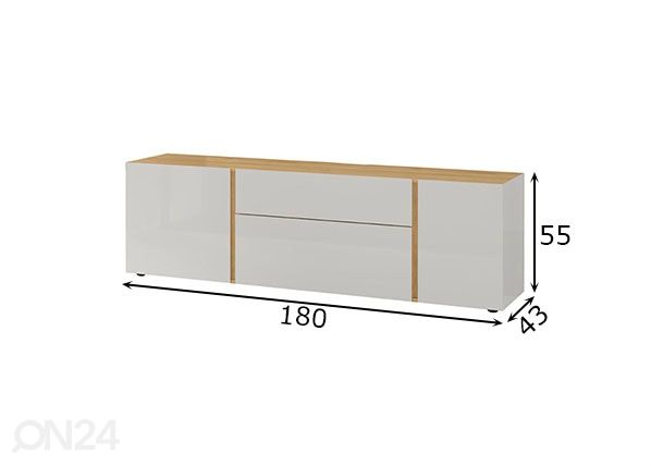 TV-taso Mesa mitat