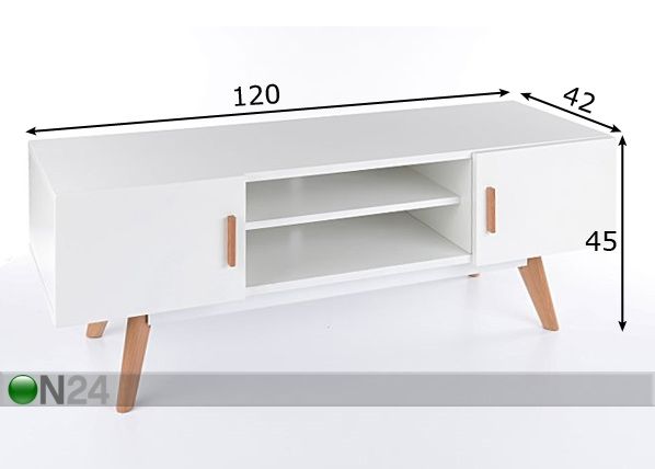 TV-taso MILAN mitat