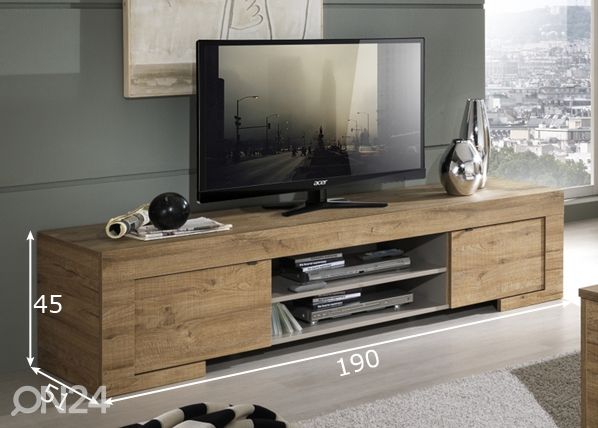 TV-taso Milano mitat