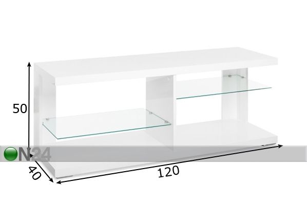 TV-taso Milano mitat