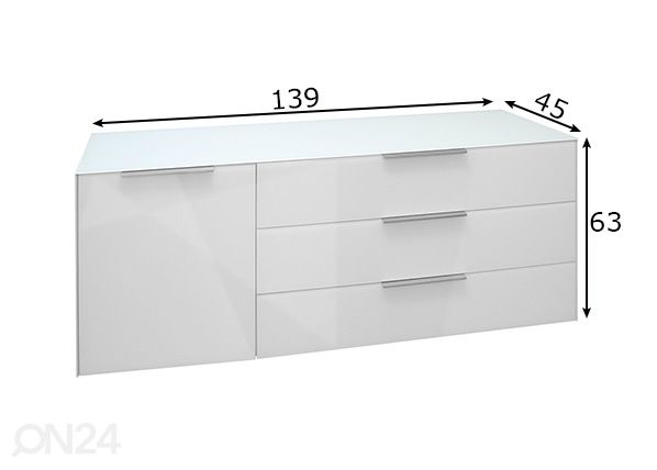 TV-taso Mix Box mitat
